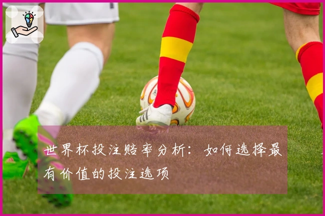 世界杯投注赔率分析：如何选择最有价值的投注选项
